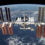 Satellite in space