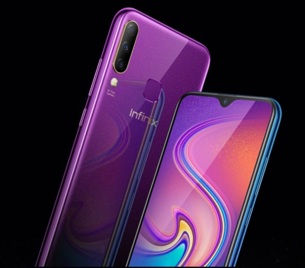 Infinix S4 twilight Purple