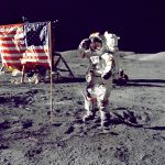 astronaut on moo