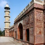 A Beautiful view of Tomb of Jahangir