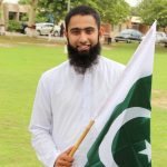 Bearded Boy picking Pakistani Flag on Sports Day in university | Blurb geek