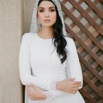 Birde in White Wedding Dress (Arabian Wedding Culture)