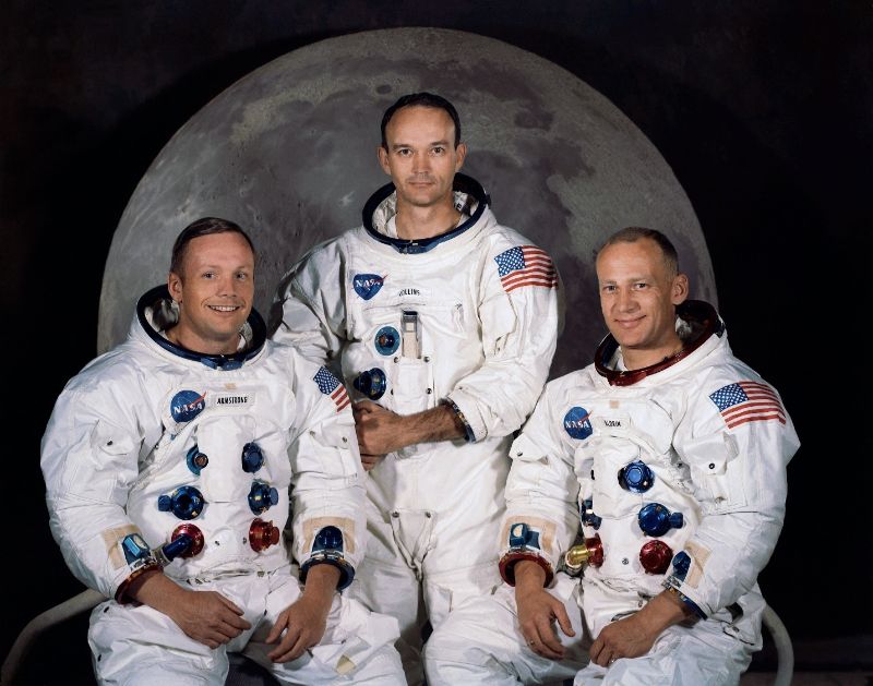 Crew of Appllo 11 (Mission to Moon)