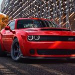 Front view of Demon SRT 2018 Challenger