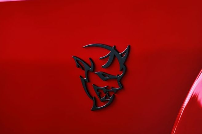 Icon Demon logo of Dodge SRT 2018 Challenger