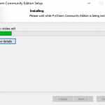Installing Pycharm Step 5 | by Blurbgeek