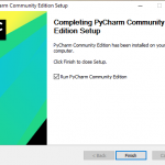 Installing Pycharm Step 6 | by Blurbgeek