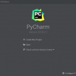 Pycharm Startup Page | by Blurbgeek