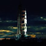 Launch View of Apollo 11 Saturn V Rocket