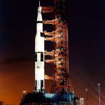 Launch View of Apollo 8 Saturn V Rocket