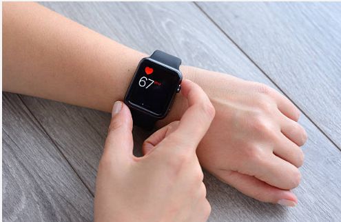 Person wearing Smart Watch