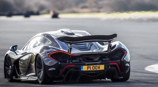 Rear View of McLaren P1