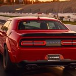 Rear view of Demon 2018 Challenger