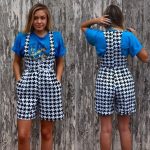 Checked Jump-Suit | Out-landish Fashion