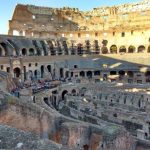 Inner view of Colosseum – Rome