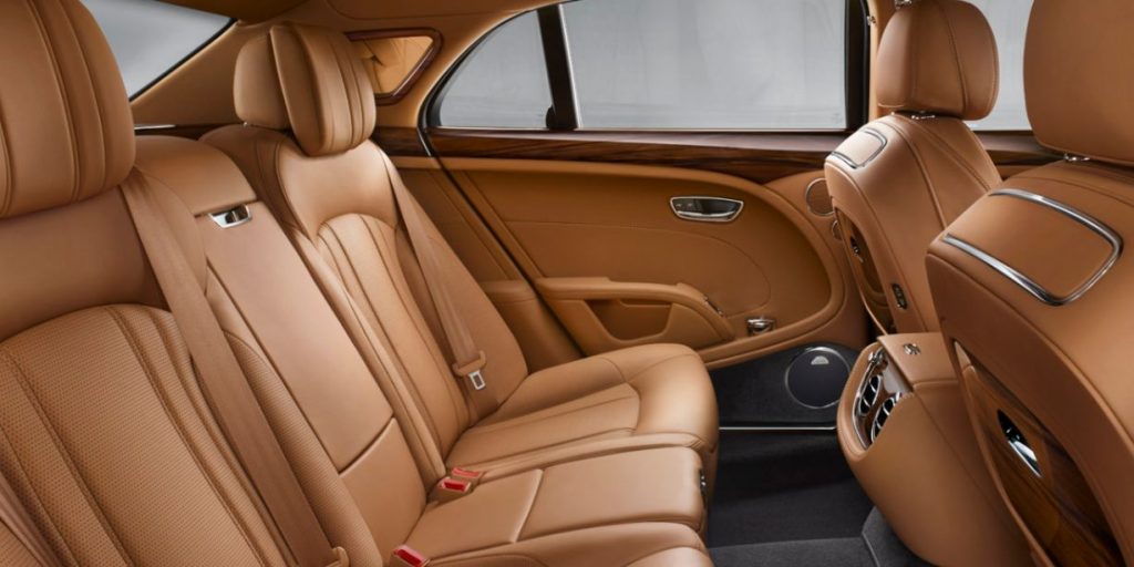 Rear Seating of Bentley Muslane - Best Luxurious Cars of 2019