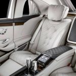 Rear Seating of Luxurios Mercedes-Maybach S 650 Pullman