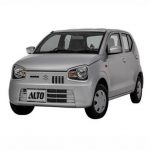 Front View of Suzuki Alto