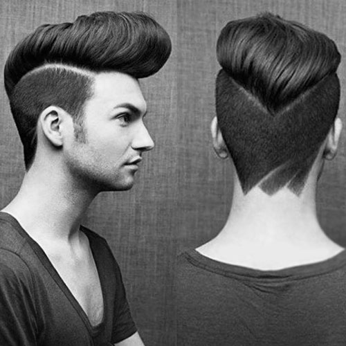 Classic Pompadour For Long Hairs - Man's Hairstyles