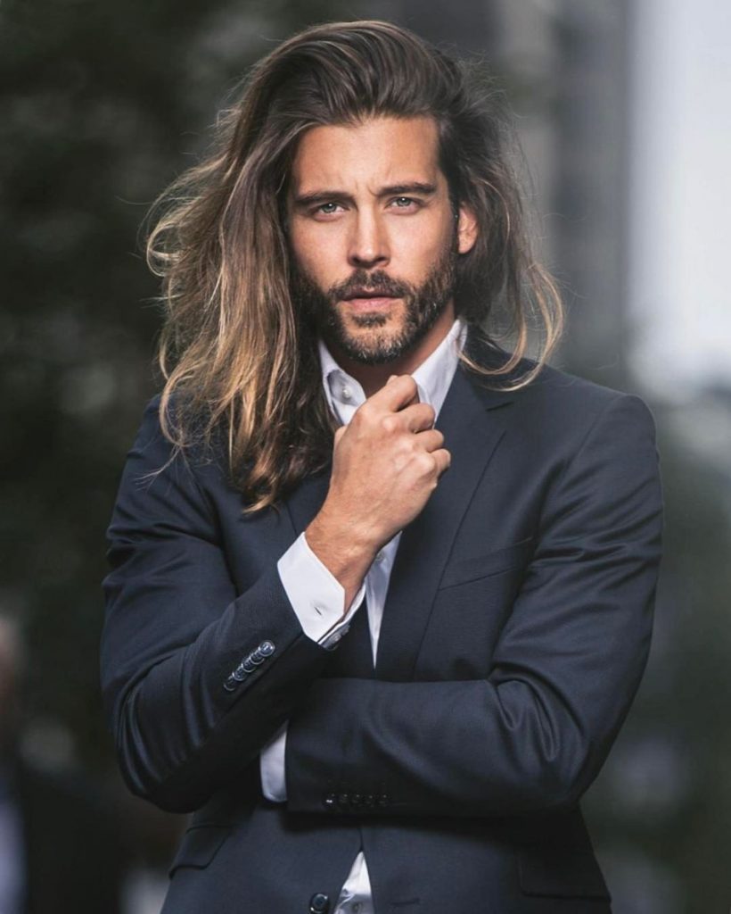 Side Part Hairs For Long Hairs - Cool Men Hairstyles