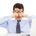 Excessive use of computer causes eyesight damage