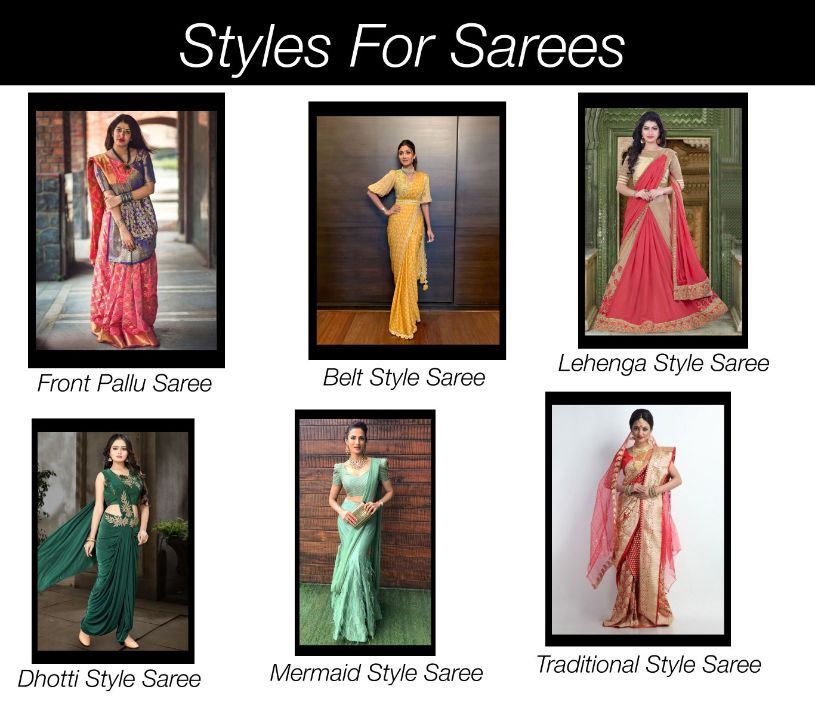 Different-Styles-To-Drape-Sarees | Blurbgeek