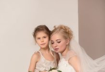 5-Beautiful Flower Girl Dresses for Your Child Bridle with her flower girl | Blurbgeek